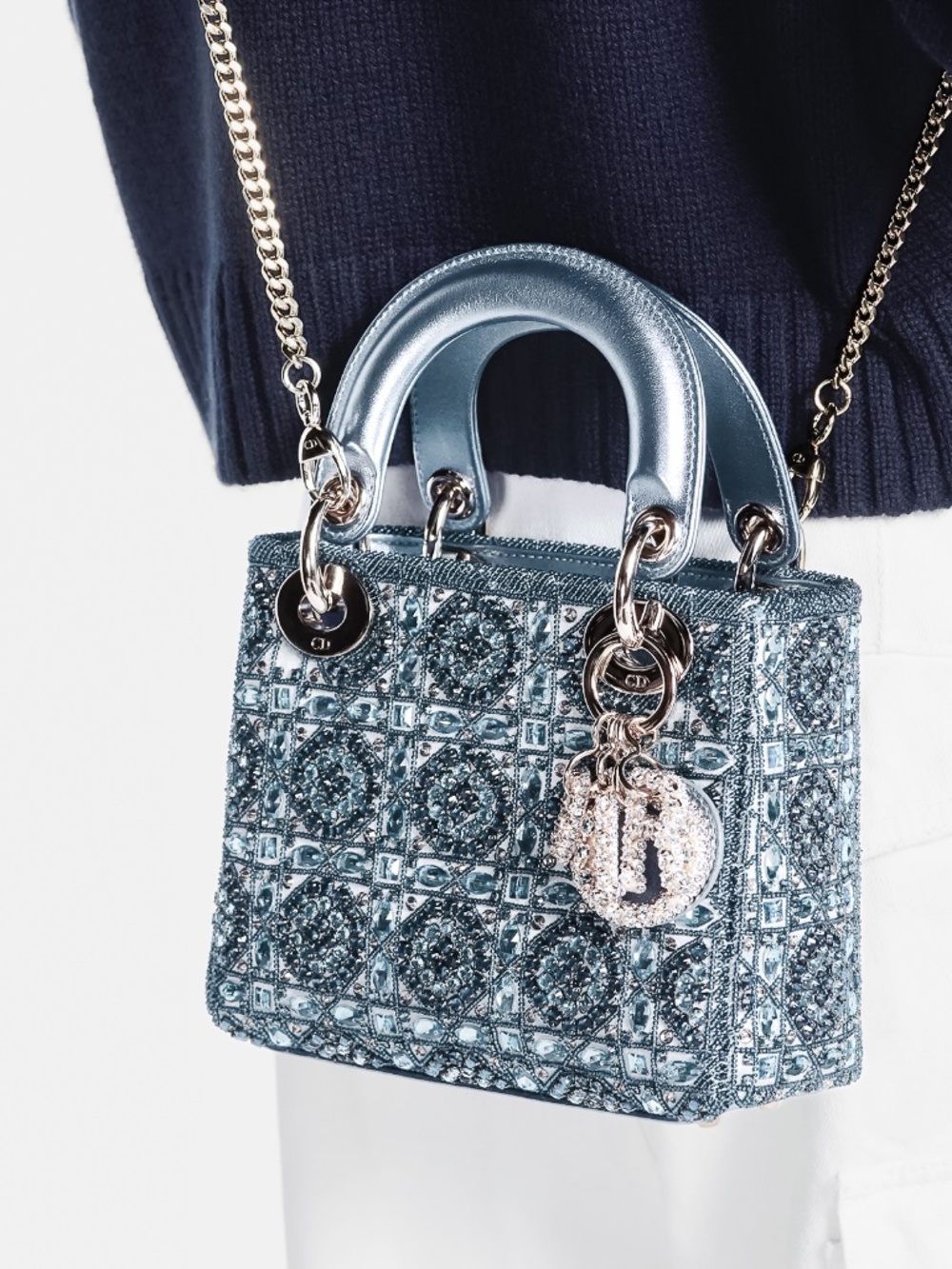Dior Mini Lady Dior Celstial Embroidered Calfskin bag - Picture 5 of 5